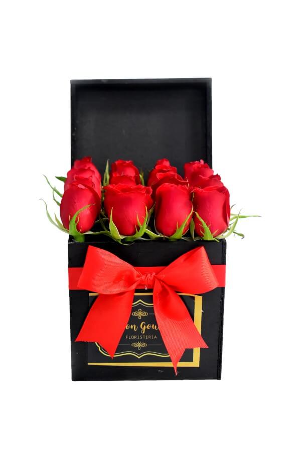 Arreglo Floral de Rosas Rojas #color_rojo