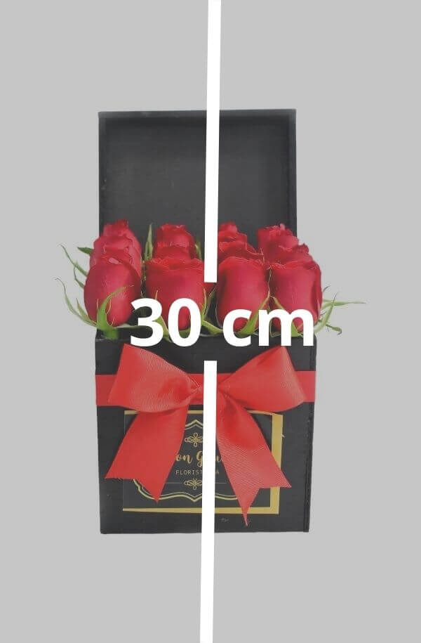 Arreglo Floral de Rosas Rojas #color_rojo