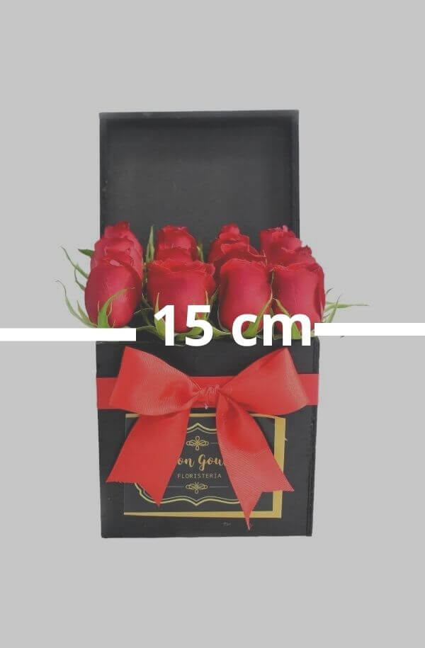Arreglo Floral de Rosas Rojas #color_rojo