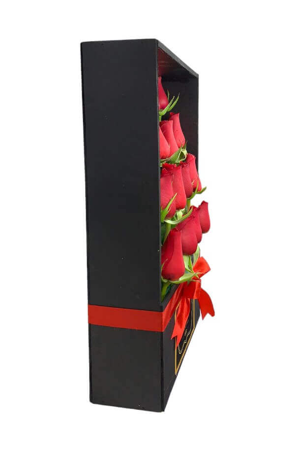 Arreglo Floral con Rosas Rojas #color_rojo