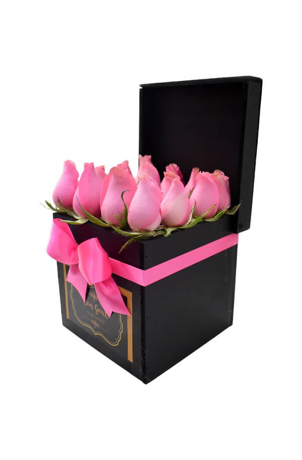 Arreglo Floral de Rosas Rosas #color_Rosa