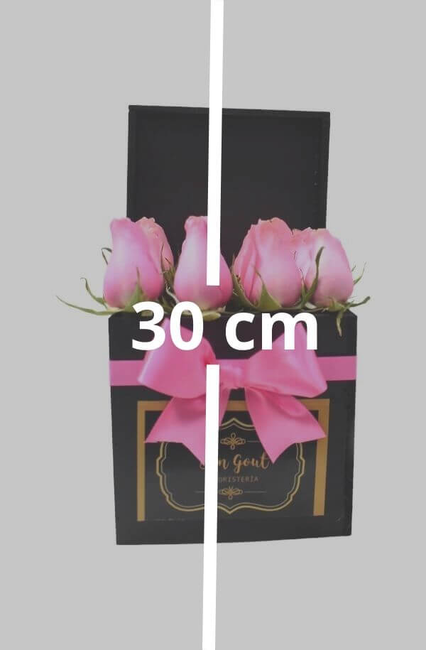 Arreglo Floral de Rosas Rosas #color_Rosa