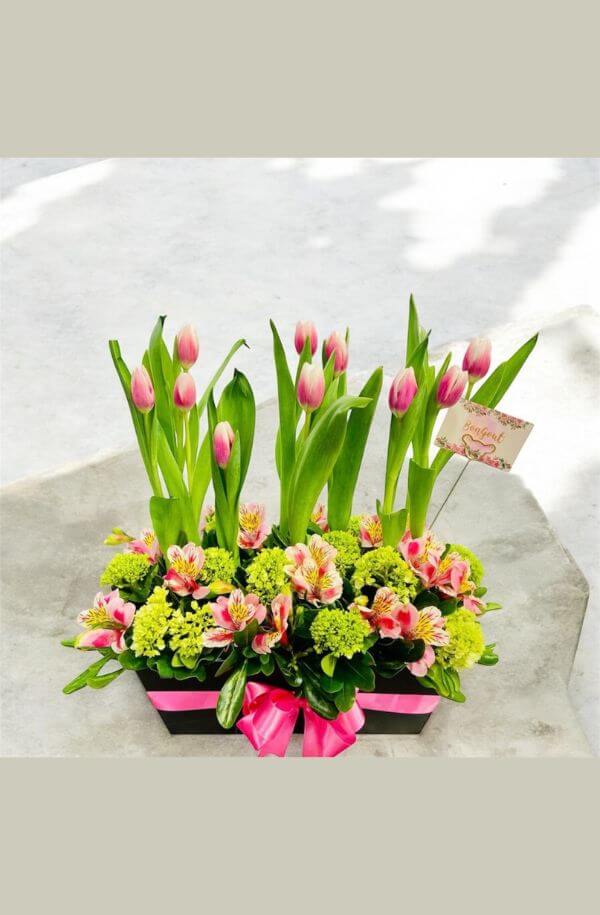 ArregloFloralconTulipanes