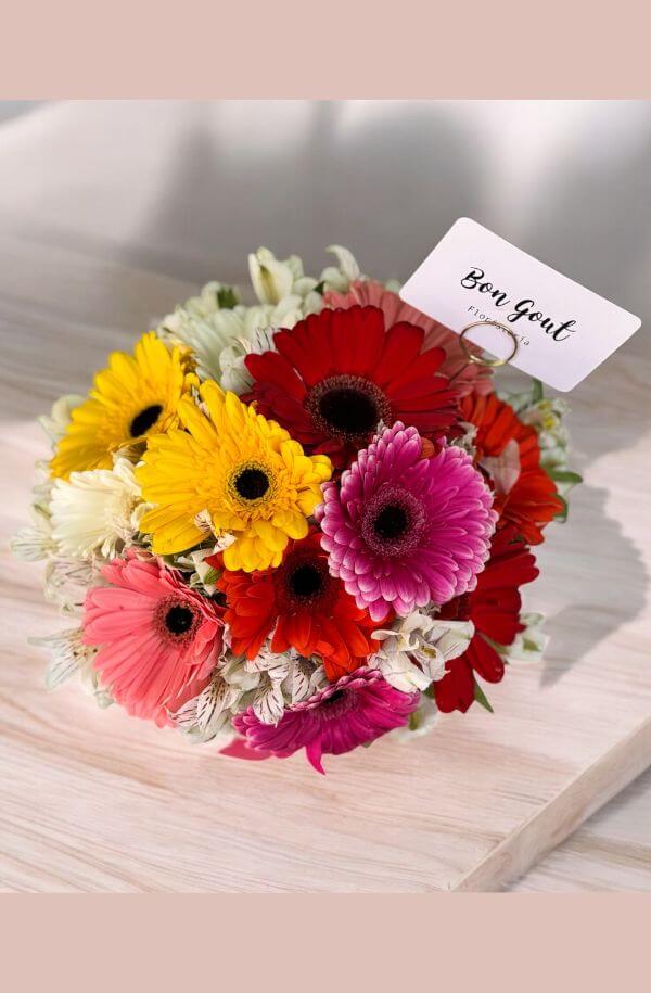 Florero de Gerberas