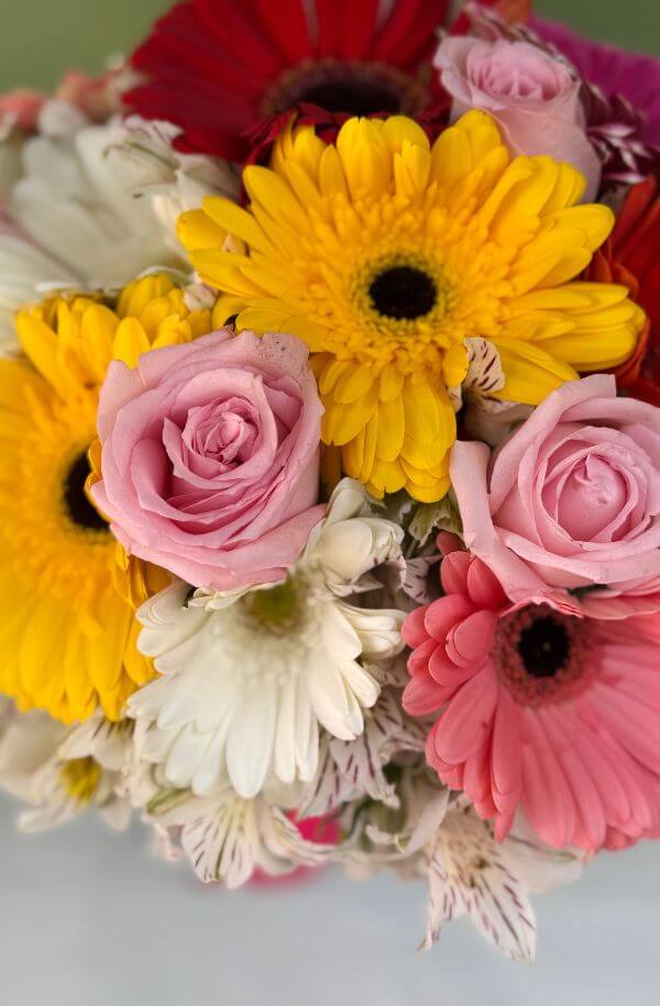 Florero de Gerberas