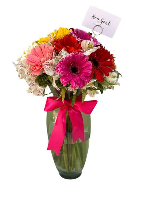 Florero de Gerberas