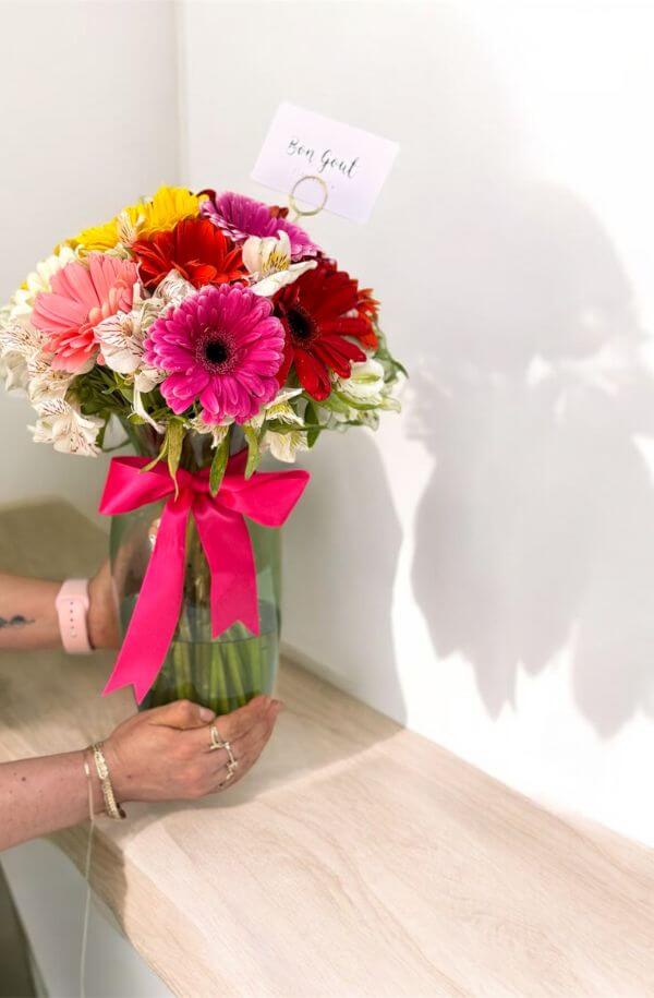 Florero de Gerberas