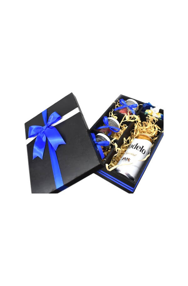 Kit de Dulcero con Vino Riunite y Chocolates e