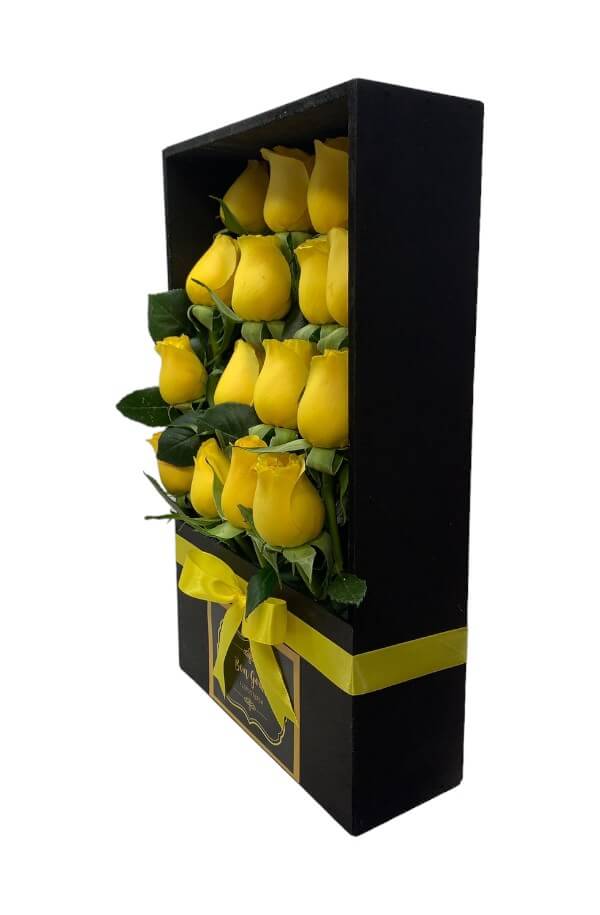 Porta Rosas Amarillas