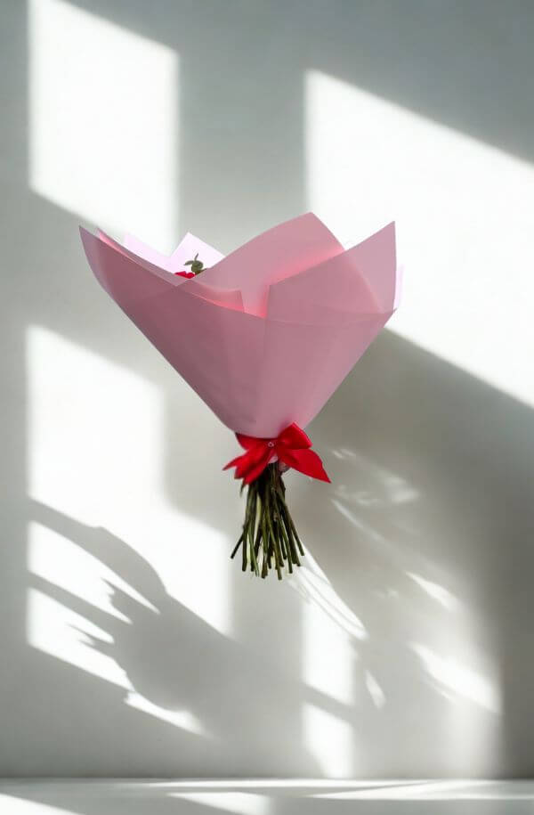 RamoRosasRojaspapelRosaydolar