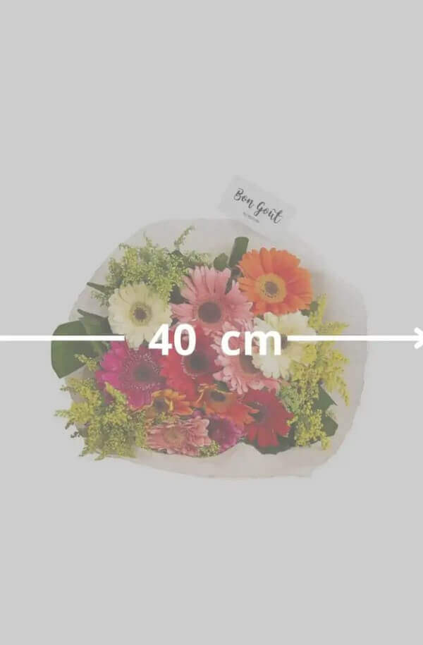 Ramo de Gerberas frescas y coloridas