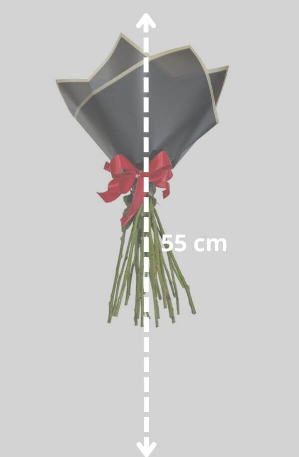 Ramo 24 Rosas Rojocon Rosas rojas #color_Rojo