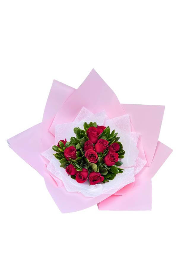 RamorosasRojasconpapelrosayblanco