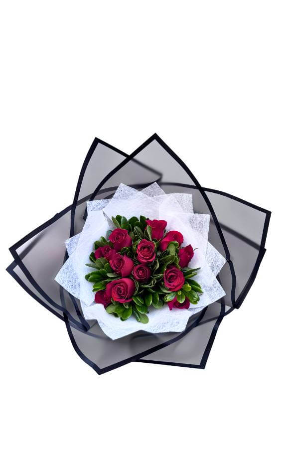 RamorosasRojasconpapelnegroyblanco