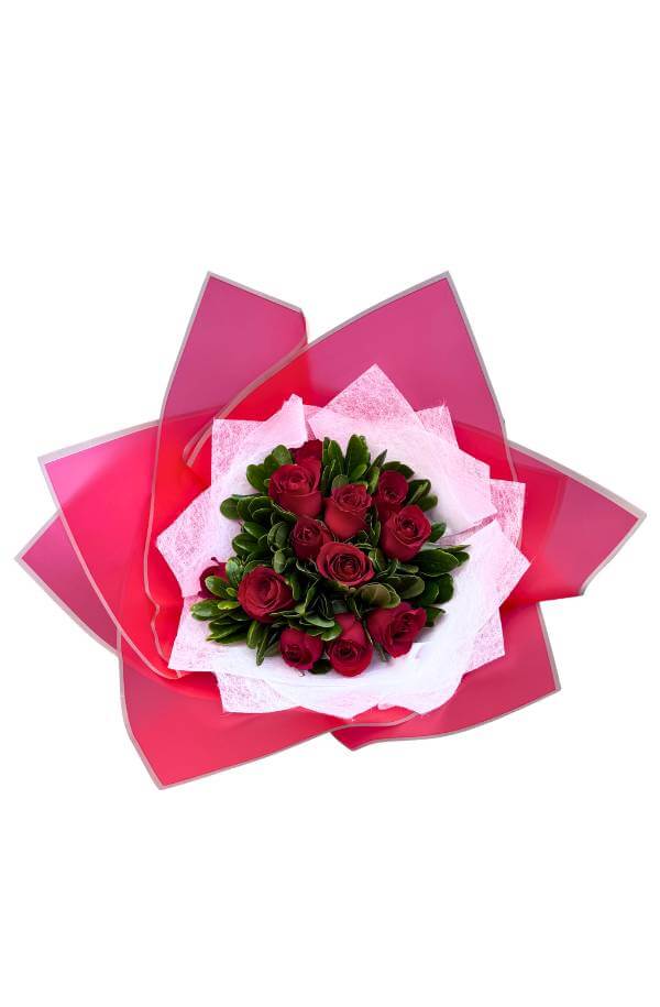 RamorosasRojasconpapelrojoyblanco